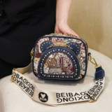 北包包 Шоппер, модная милая универсальная сумка на одно плечо, камера, сумка для техники, городской стиль, с медвежатами