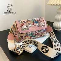 北包包 Сумка через плечо, бостонская сумка на одно плечо, с медвежатами, материал