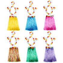 Hawaii Eco-friendly Suit Grass Skirt Dance Groom Girl Clothes Dresses Children Kindergarten Africa Clothes Boy