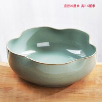 Flower pot Ceramic non-porous daffodil basin large green luo clearance simple indoor creative Chinese style extra-large special