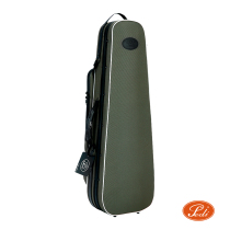Free wipe cloth PEDI PEDI P100 PRO aluminum alloy YKK violin case Green ultra-light detachable back pocket Spectrum bag