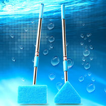 Fish tank brush cleaning Long handle cleaning Cleaning tool Glass cleaner Brush for washing fish tank glass
