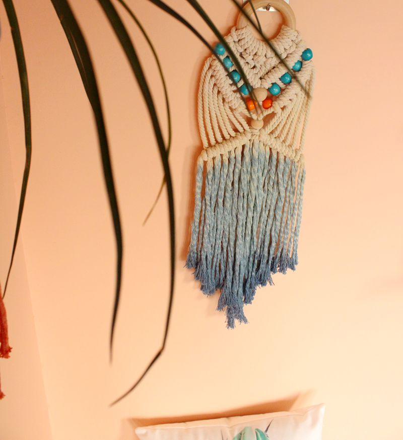 Treo ins handmade gió bohemian thảm dệt tay mềm nhà nhuộm treo tường nhỏ sân khấu - Tapestry thảm treo tường anime