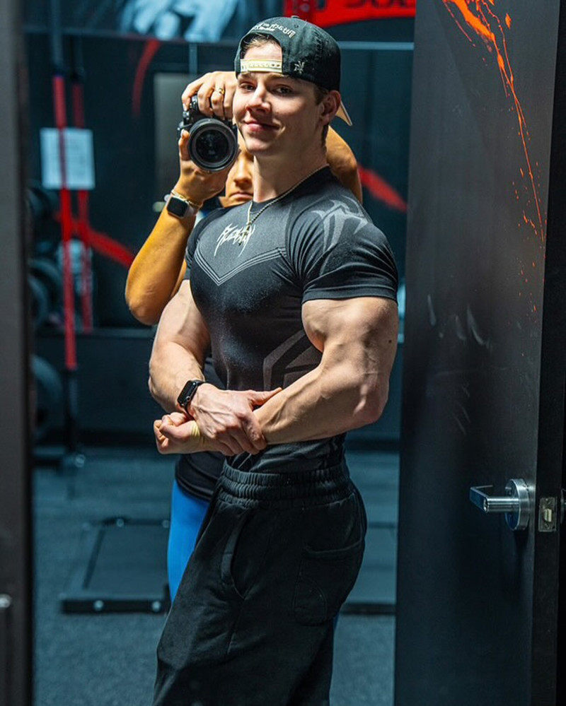 Brother, спортивная быстросохнущая дышащая эластичная футболка с коротким рукавом, в американском стиле, в обтяжку 