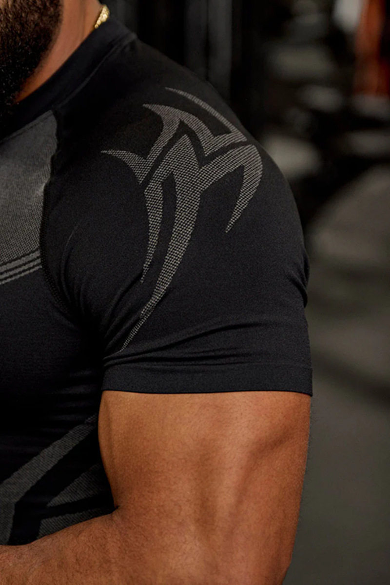 Brother, спортивная быстросохнущая дышащая эластичная футболка с коротким рукавом, в американском стиле, в обтяжку 