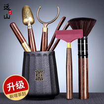 Tea Ceremony Six Gentlemen Set Kung Fu Tea Set Tea Making Tools Tea Clamp Brush Tea Knife Ornaments Supplies Tea Set Accessories