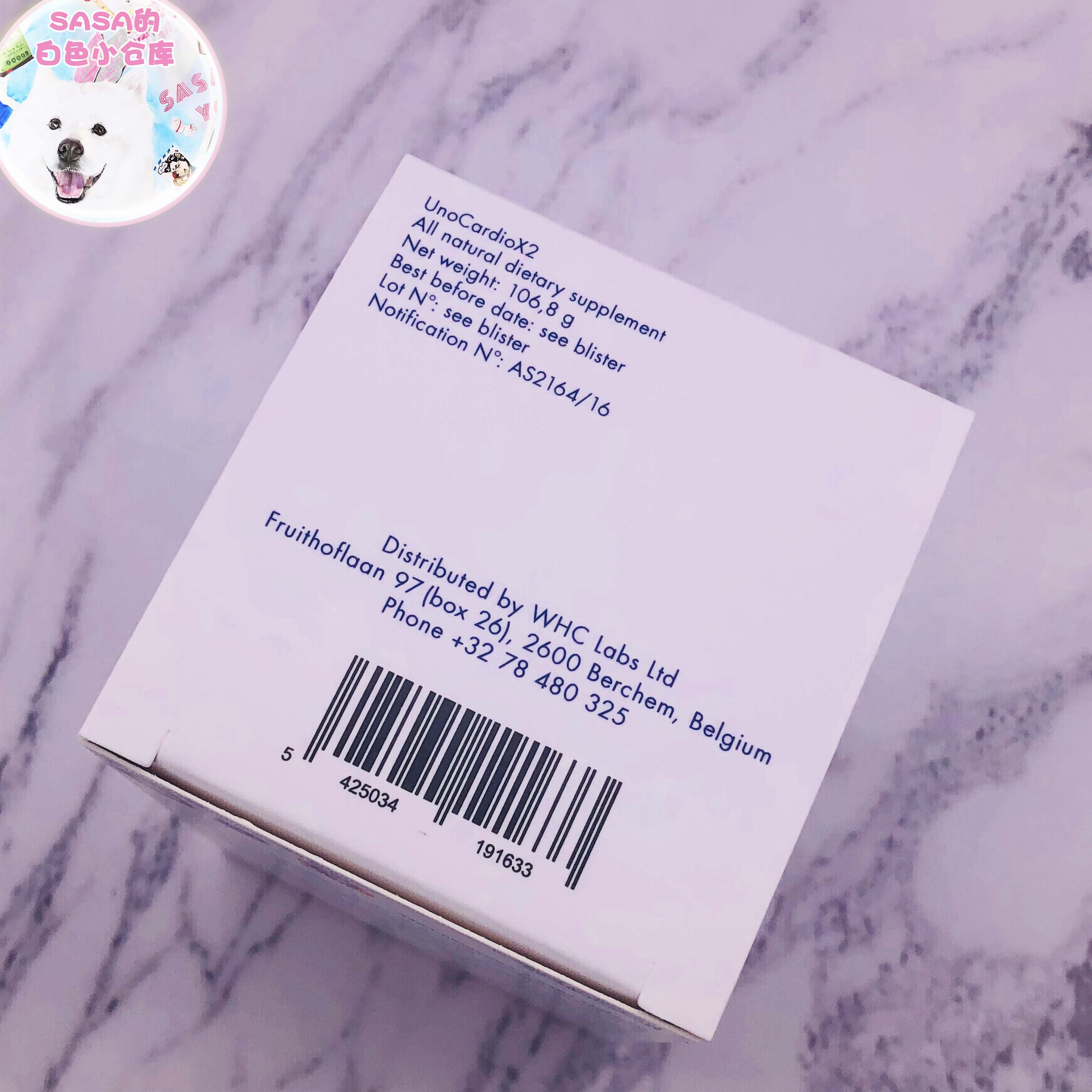 Sasa Small Warehouse Bỉ WHC UnoCardioX2 Pet Pet cho dầu cá biển sâu Vitamin D - Cat / Dog Health bổ sung 	sữa cho chó con uống