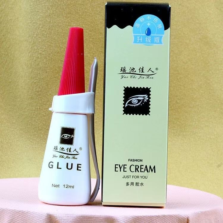 False Eyelash Glue, Transparent, Colorless, Quick-Drying, Long-Lasting, Waterproof, Sweat-Proof, High Viscosity, Double Eyelid Glue, Yaochi Beauty Little Red Riding Hood False Eyelash Glue, Transparent, Colorless, Quick-Drying, Long-Lasting, Waterproof, Sweat-Proof, High Viscosity, Double Eyelid Glue, Yaochi Beauty Little Red Riding Hood