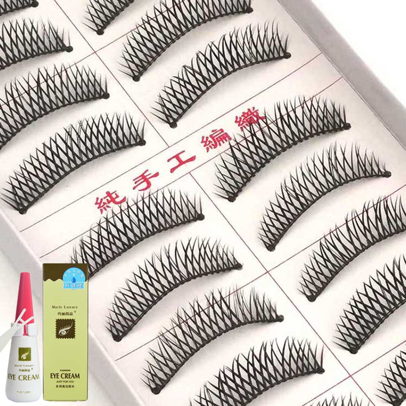 Three trees fake eyelashes naturally cross thick fiber makeup and makeup beauty stage performing 001 students