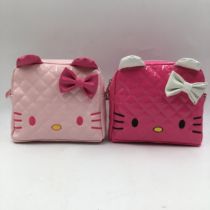 2017 Girls new Harding KT Korean version trending satchel ultra cute girl 3-9 years old pink double shoulder backpack