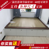 Customized Japanese tatami heating collapsed rice electric heating plate Kang mat Tami bed mat stepping rice brown mat