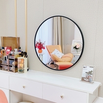 New beauty mirror simple desktop glass mirror bedroom dressing table wall hanging makeup table master bedroom desk high-end