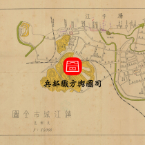 (Map) Complete map of Zhenjiang City during the Republic of China Old map of Zhenjiang City Electronic version not physical