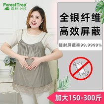Pregnant womens radiation protection sling 150-180-220-280 catties pregnant women plus fat plus size silver fiber radiation protection clothing