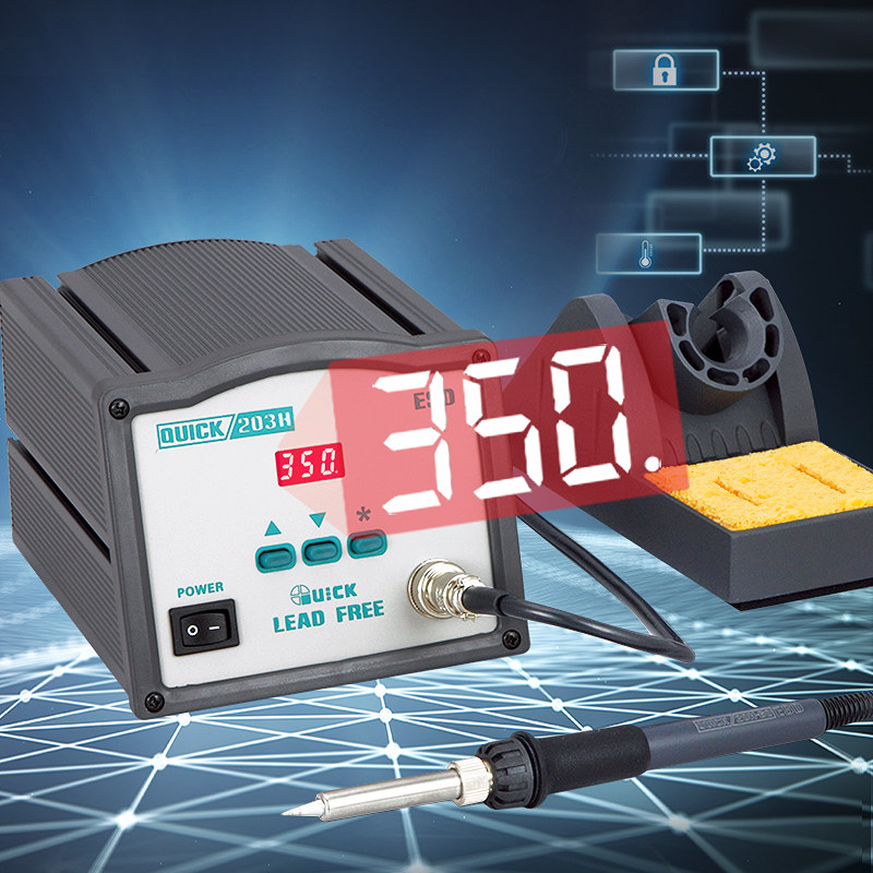 现货原装QUICK303D智能焊台，助你轻松焊接，告别繁琐！