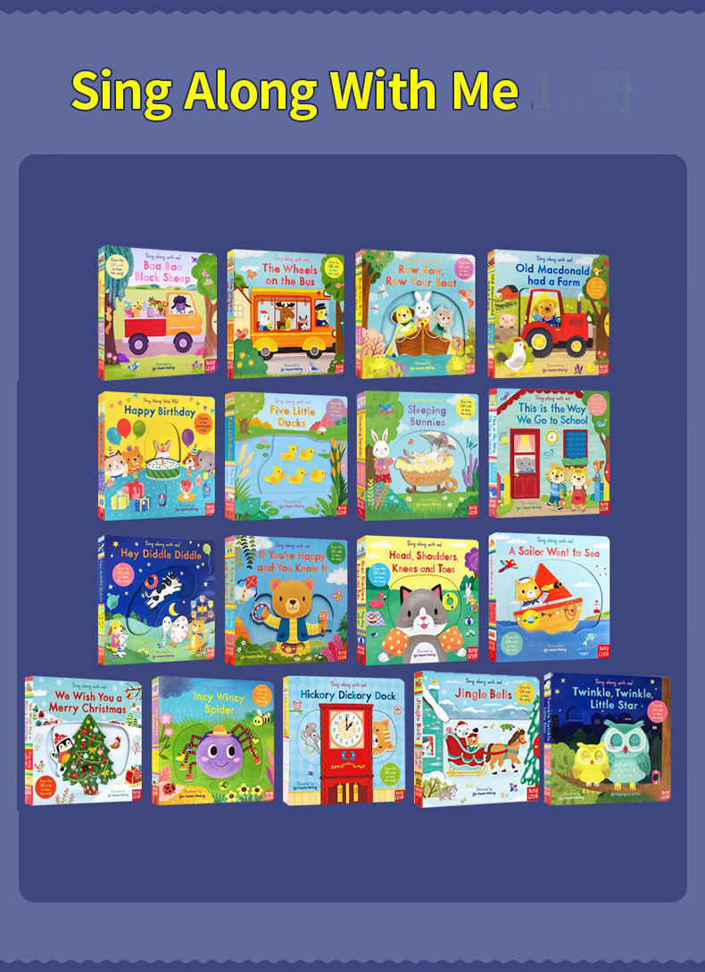 English Nursery Rhymes Book: Original Songs & Sing-Along - Taobao product photo 7