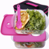 bộ hộp cơm giữ nhiệt lock&lock lhc8016s01 Tupperware hộp tươi bữa ăn trưa di động đặt 3 miếng lò vi sóng hộp cơm trưa chính thức cửa hàng trang web chính thức - Hộp cơm điện sưởi ấm hộp đựng cơm văn phòng lock and lock Hộp cơm điện sưởi ấm