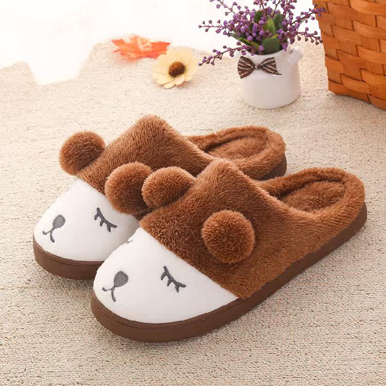 Pantoufles enfants en autre pour hiver - semelle caoutchouc naturel - Ref 1032200 Image 13