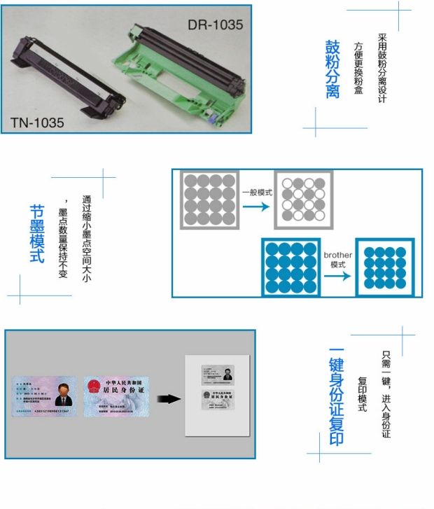 Máy in laser Brother DCP-1618W một máy sao chép quét mạng wifi không dây đa chức năng - Thiết bị & phụ kiện đa chức năng