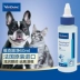 Vickers Eye Clean 60ml Cho thú cưng loại bỏ vết rách và rửa mắt để loại bỏ phân trong mắt Chó mèo dùng thuốc nhỏ mắt Thuốc nhỏ mắt mèo - Thuốc nhỏ mắt