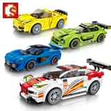 Lego, конструктор, суперкар, игрушка для мальчиков, интеллектуальный классический транспорт, гоночный автомобиль
