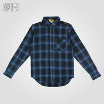 (Radish Cooperative) Zhen Ge same trend rose long sleeve shirt casual shirt