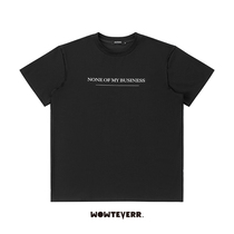 (Radish Cooperative) letter printed SORONA speed dry anti-wrinkle casual shirt male