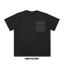 (Radish Cooperative) SORONA pocket trendy T-shirt male spring summer anti-wrinkle comfort short sleeves