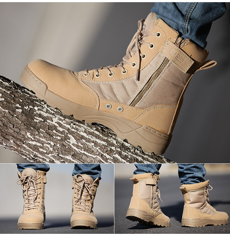 Bottes militaires pour homme - encapsulé - Ref 1398189 Image 19