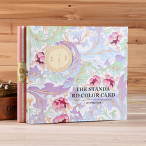 Medecor color cabben display board case boilerplate inlaid upscale color natural color plate book embedded store special nail polish glue