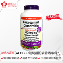 cici Webber Naturals Glucosamine Chondroitin Vitamin Strength 300 Capsules