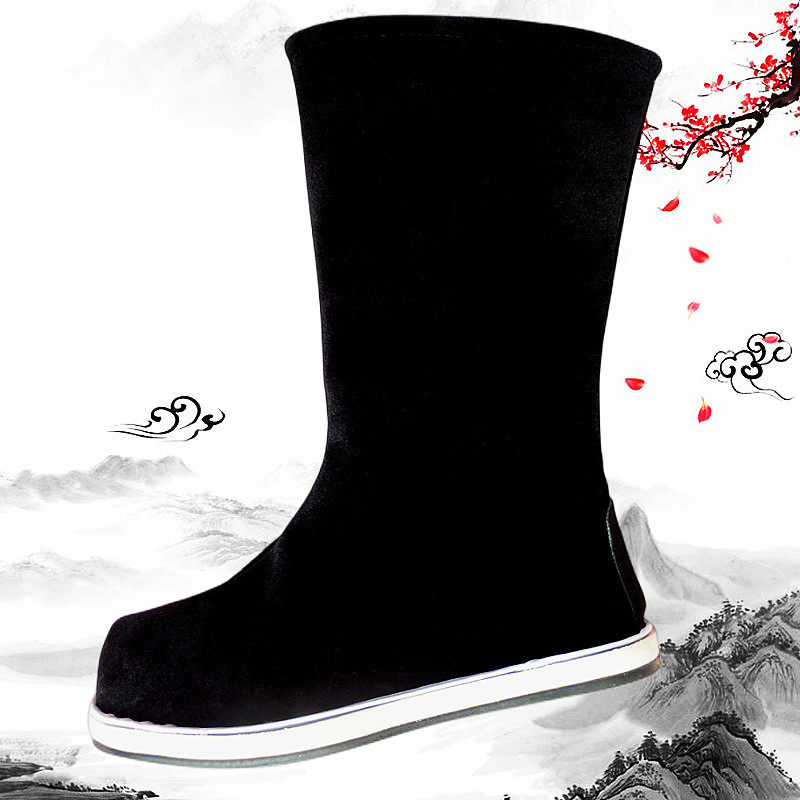 Hanfu shoes men's ancient style ancient style shoes men's ancient clothes boots ancient wind shoes men's ancient shoes Han shoes Han uniforms boots