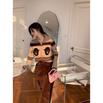 (6 fold return) 70s retro skirt womens autumn and winter corduroy skirt high waist A denim skirt