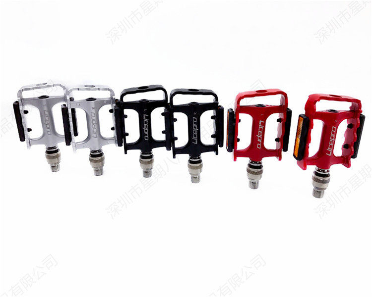 Used for small cloth 3 Perrin titanium shaft quick disassembly pedal titanium alloy small cloth quick disassembly pedal folding car pedal