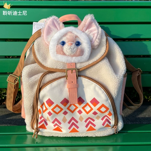 Шанхайский Дисней Домашний Покупка Маленькая Семья мечты Лин на Белл Маленький Фокс Мультфильм плюшевый пакет рюкзак задних мешок