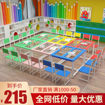 Training Institute Painting Room Table And Chairs Composition Meeting Table Splicing Fine Arts Table Painting Table Study Tutoring Class Desks Chair
