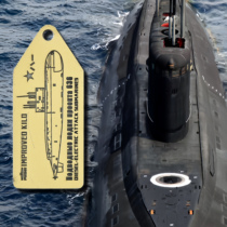 (Ocean Black Hole) Kilo-class submarine decommissioning equipment cutting luggage tag metal tag Type 636 submarine
