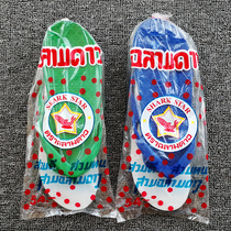 Thailand imported shark star rubber flip-flops for men and women Beach non-slip waterproof sandals Vietnamese slippers