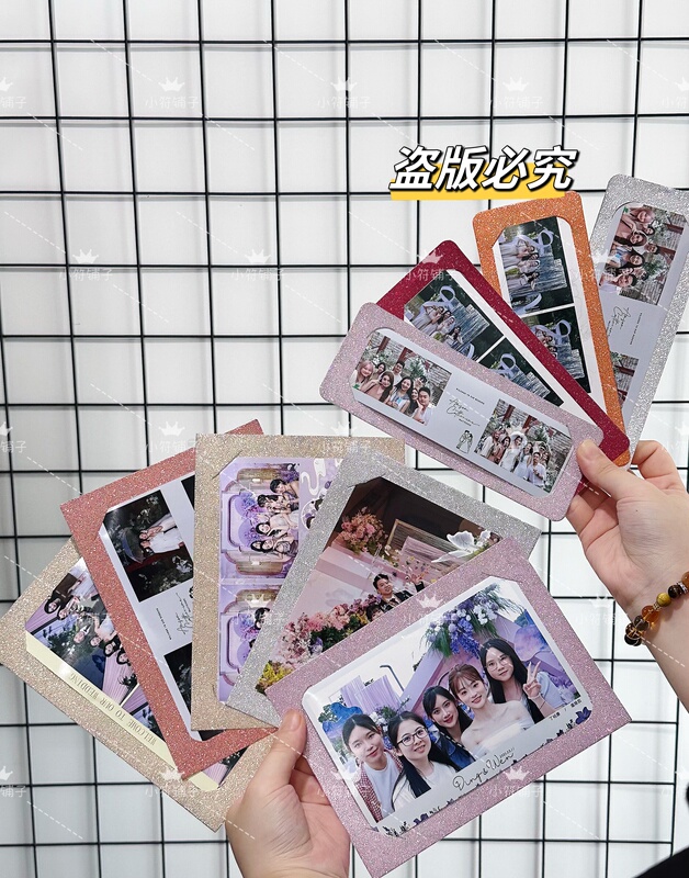 Wedding Decoration Polaroid Card Holder Photobooth Photo Base Card Wedding Photo Base Card Creative Souvenir Card Wedding Decoration Polaroid Card Holder Photobooth Photo Base Card Wedding Photo Base Card Creative Souvenir Card