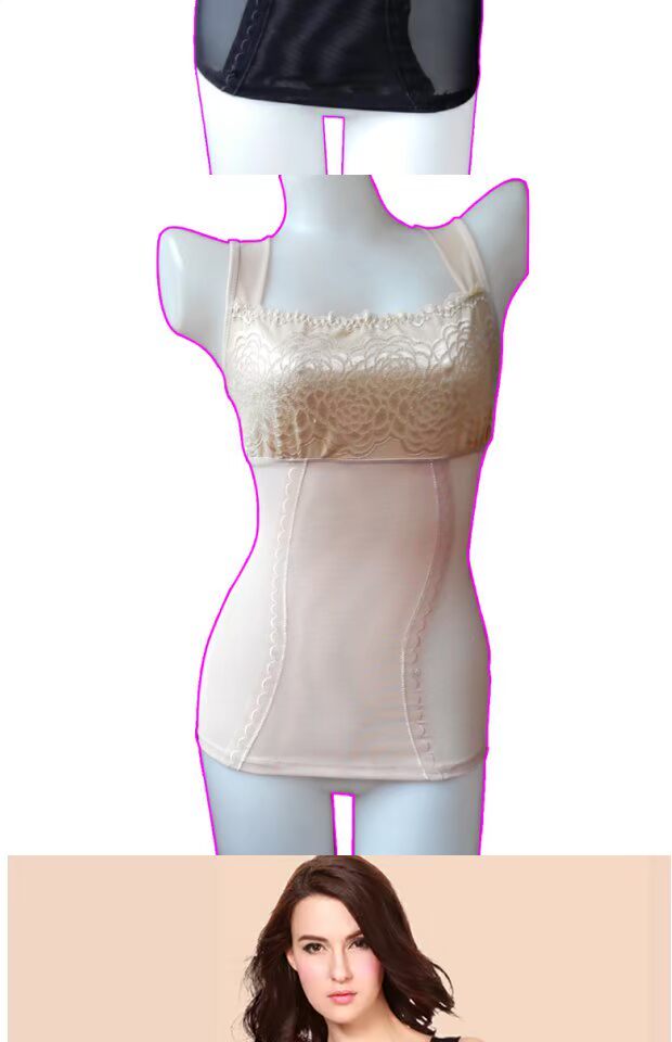 Tingmei 婼 phần bụng mỏng eo định hình corset sau sinh bụng giảm béo cơ thể đồ lót bó áo vest nữ đồ lót nam nữ
