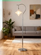 Bauhaus Decorative Star Floor Lamp Next to the Sofa, High-End Vintage Designer Bedroom Bedside Lamp