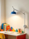 Bauhaus Swing-Arm Wall Lamp, Eye-Protecting Cantilever Lamp, Red Vintage Telescopic Lamp, Bedroom Bedside Reading Lamp