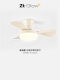 Second-Hand Cream-Style Bedroom Fan Light 2026 New Model Silent Integrated Eye-Protection Variable Frequency Fan Light Restaurant Ceiling Light