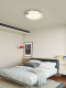 Bauhaus Style Bedroom Ceiling Light, Modern Simple Round Master Bedroom Light, Light Luxury Eye-Protection Study Room Children's Room Light