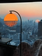 Vintage Sunset Bauhaus Floor Lamp Designer Style Retro Living Room Bedroom Bedside Sofa Decorative Ambient Light