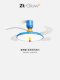 Memphis Fan Light Children's Room Ceiling Light Princess Girl Bedroom Eye Protection Light 2026 New Model Dining Room Chandelier