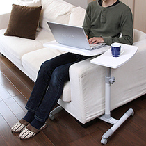  Japan Shanye SANWA notebook lifting multi-function table Computer table Lazy bedside table Floor mobile table