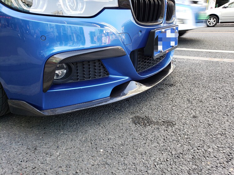 Suitable for BMW3 Department 320328 330MT MP surround upgrade MAD front lip carbon fiber MAD front lip