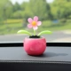 Lắc đầu xe trang trí nội thất trái táo năng lượng mặt trời hoa trang trí xe trang trí trên xe Daquan Sunflower cung cấp nhỏ - Trang trí nội thất