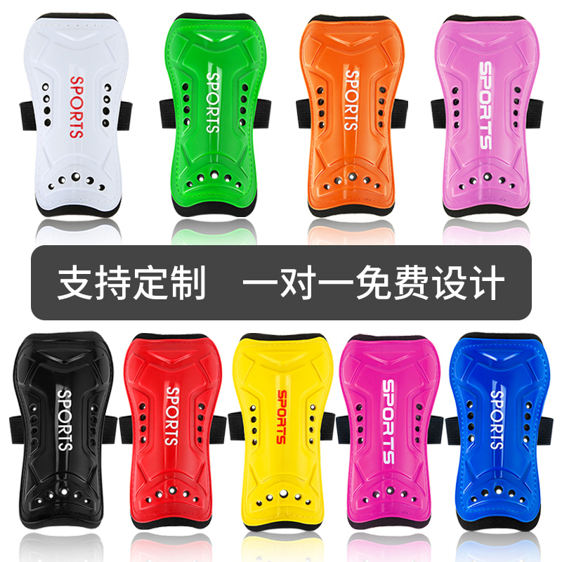 Football Shin Guards with Straps, Breathable, for Children and Adults, Knee Pads, Calf Guards, Competition Sports Training Equipment, Protective Gear